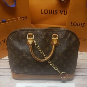 Vintage Louis Vuitton Alma and Strap